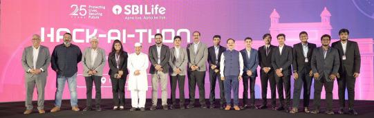 SBI Life crowdsources future-facing Al solutions from India's Next-Gen Talent pool at the 2025 Hack-Al-Thon finale