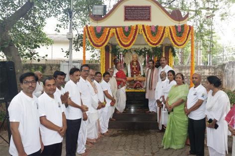 11th International Yoga Day celebrations at National Sanskrit University, Tirupati