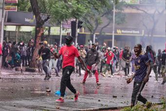 Youth-led protests erupt again in Kenya over police brutality and poor governance