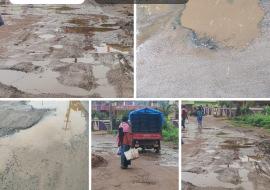 Miserable Road at Jeypore may admit you at Hospital