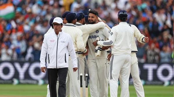 Akash Deep flattens England to break ‘Edgbaston jinx’ as India level Test series 1-1