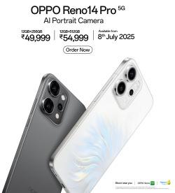 OPPO India Launches Reno14 Series with 3.5x Telephoto Camera and much more