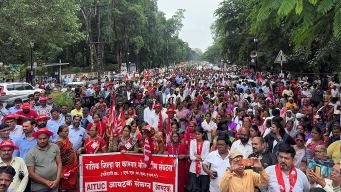 Bharat bandh: Unions protest Modi government's anti-worker policies