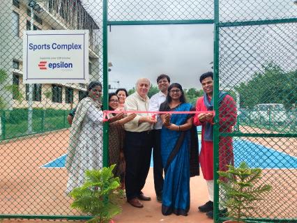 Epsilon Foundation Inaugurates Multipurpose Sports Court and Cricket Pitch at Utkal Gaurav International School