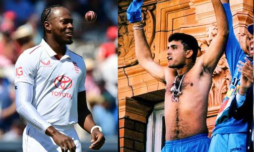 How memories of Ganguly's shirt swinging at Lord's inspired Jofra Archer's match-deciding spell