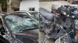 Speeding BMW hits scooter in Noida, kills 5-year-old girl, injures two
