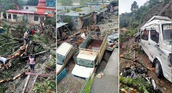 Uttarakhand: Cloudburst hits Chamoli; SDM's residence damaged, two feared dead