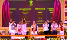 PM Modi lays foundation stones for health, infra projects worth Rs 6,300 crore in Assam's Darrang