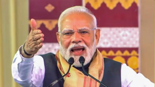 PM Modi accuses congress of backing Pakistan- groomed terrorists, shielding infiltrators