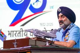 Destroyed multiple Pak jets, including five high-tech fighters likely F-16s, JF-17s in Op Sindoor: IAF chief