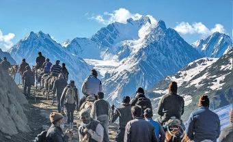 Amarnath donations jump 100-fold after Covid