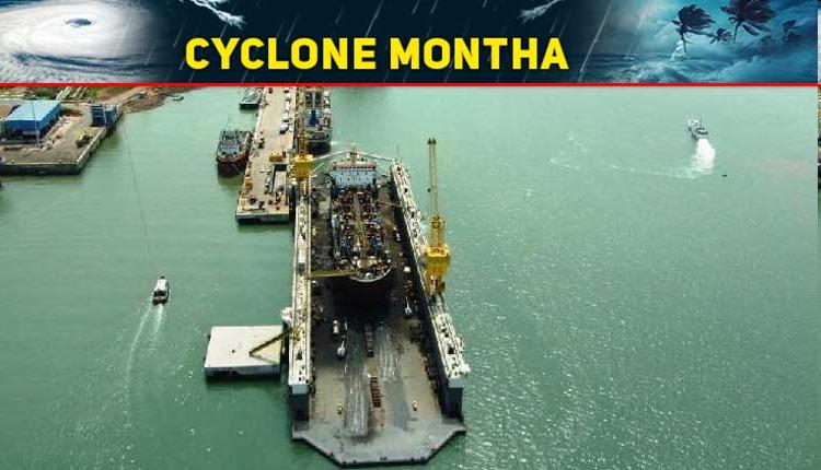 Great Danger signal 10 at Kakinada Port as Cyclone Montha nears Andhra Pradesh Coast