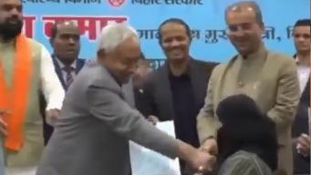 J&K leaders demand apology, resignation after Bihar CM Nitish Kumar pulls down woman doctor's hijab