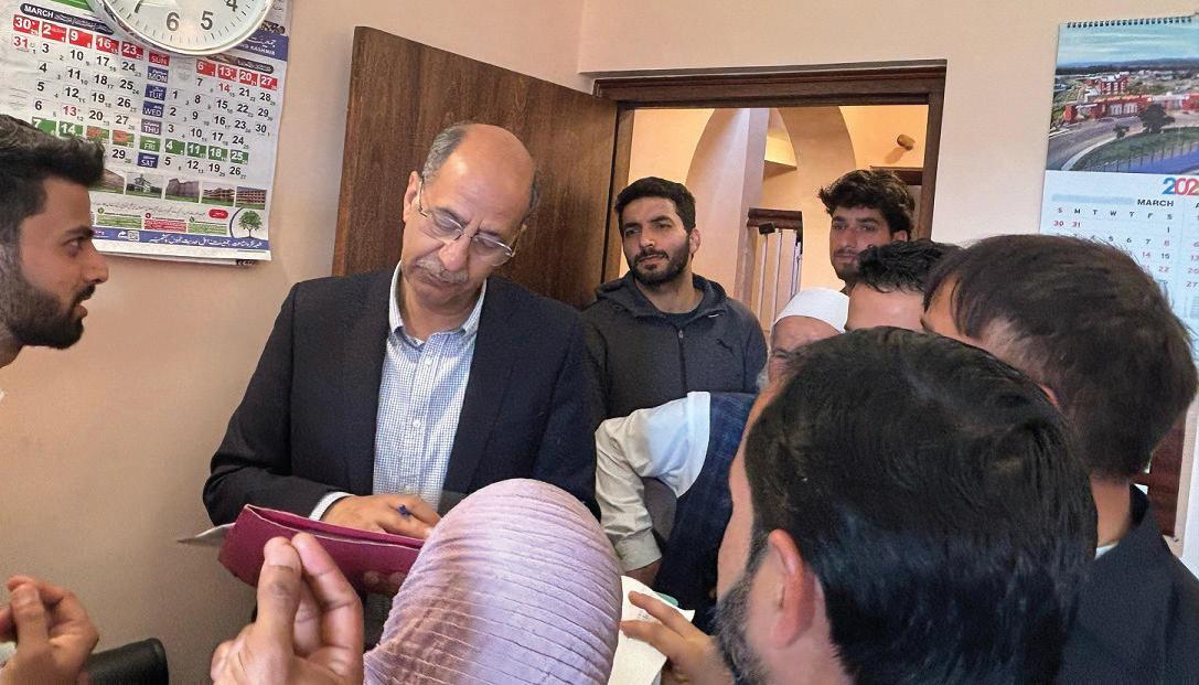 Advisor to CM meets delegations, individuals; assures prompt action on genuine concerns