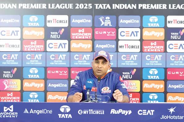 Jayawardene laments MI's powerplay issues