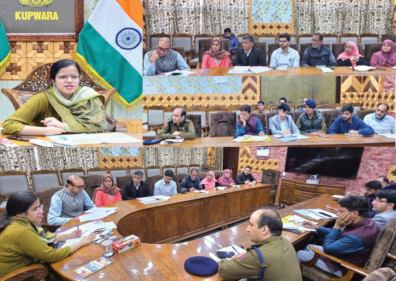 DC KUPWARA REVIEWS IMPLEMENTATION OF PCMA