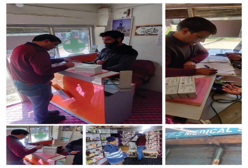Operation of 03 Medical stores suspended for unethical practices