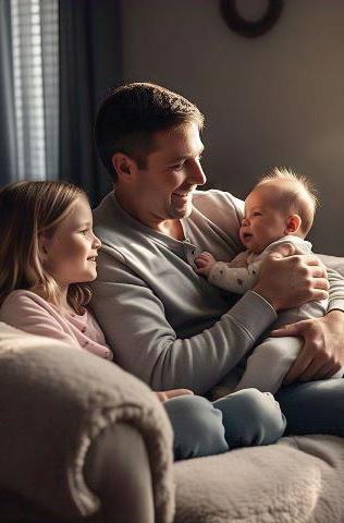 A Father and His Three Silent Angels, When Eyes Spoke, Hearts Cried