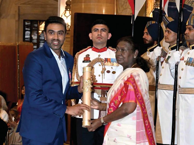 Ravichandran Ashwin Receives Padma Shri Award. BCCI Reacts