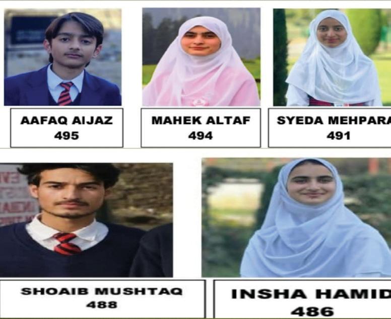 Success Soars: 32 Students from Harshan AGS Krusan Lolab Score Above 450 Marks, 58 Distinctions in Class 10th Board Exam