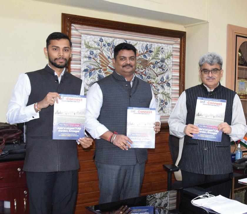 CS launches ‘Info Connect’ – a monthly chronicle of J&K's progress