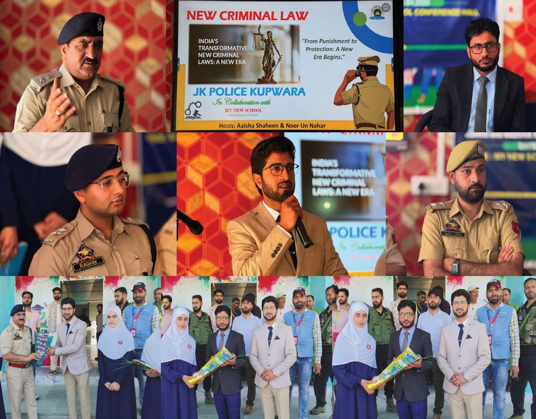 Awareness Programme on New Criminal Laws Held at My New School, Drugmulla Kupwara