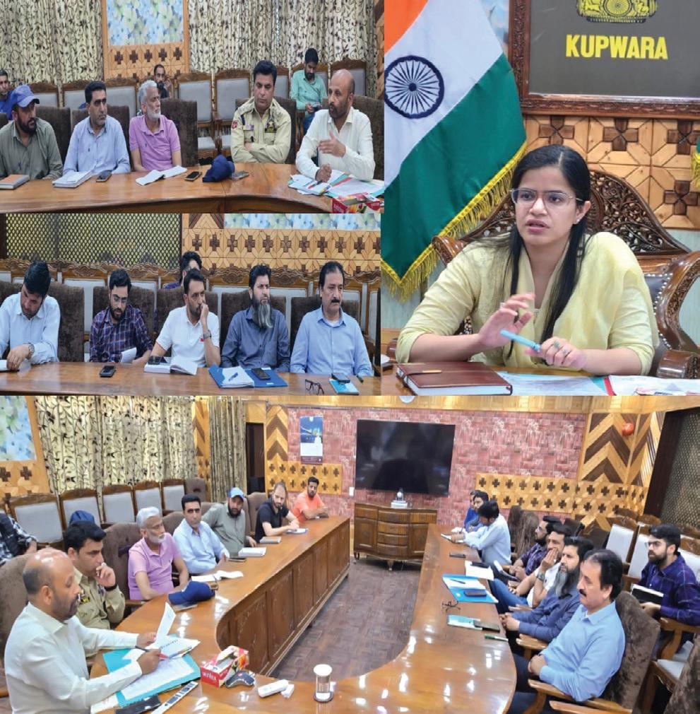 DC Kupwara reviews arrangements for Kheer Bhawani Mela