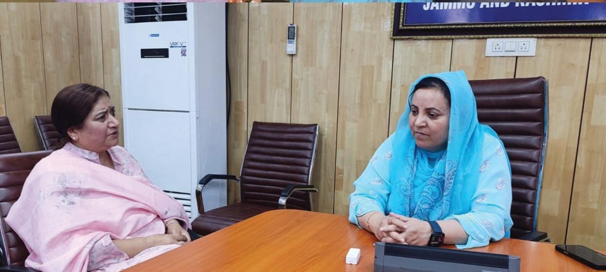 VC KU calls on Sakeena Itoo, discusses upcoming NAAC visit, academic initiatives