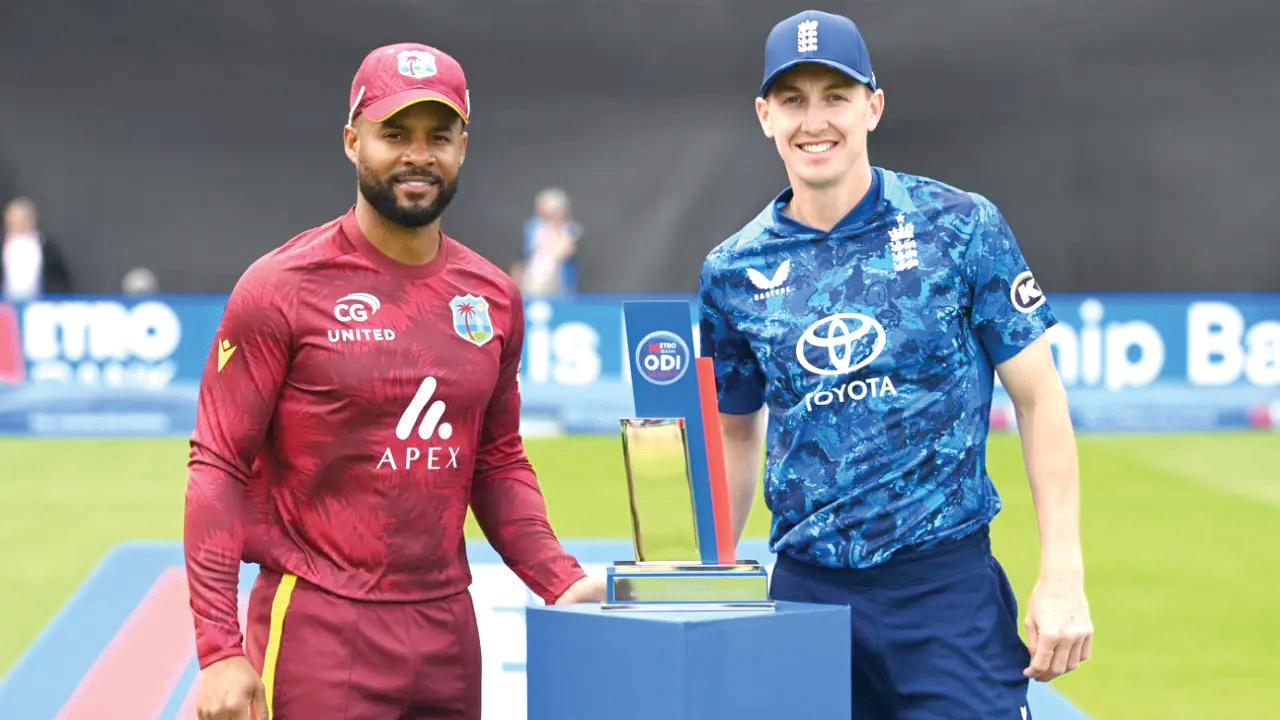 West Indies bowl first as Harry Brook's ODI reign begins