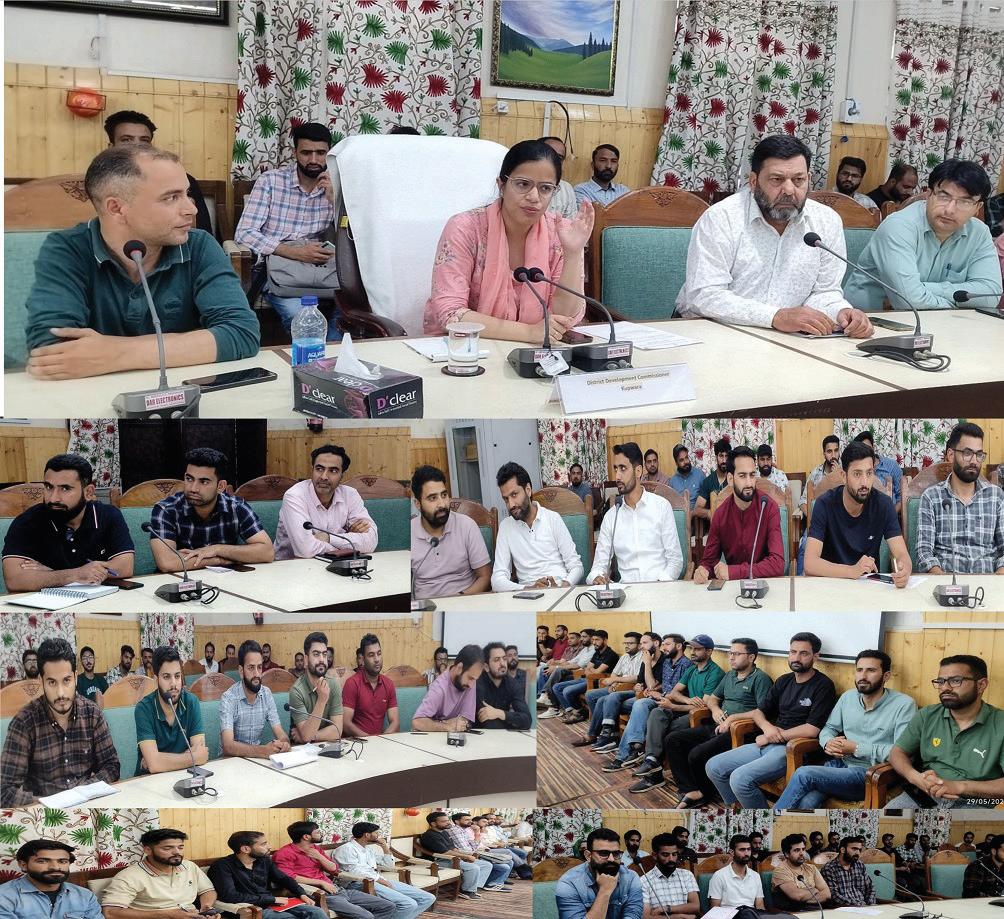DC Kupwara reviews progress of Mission YUVA programme