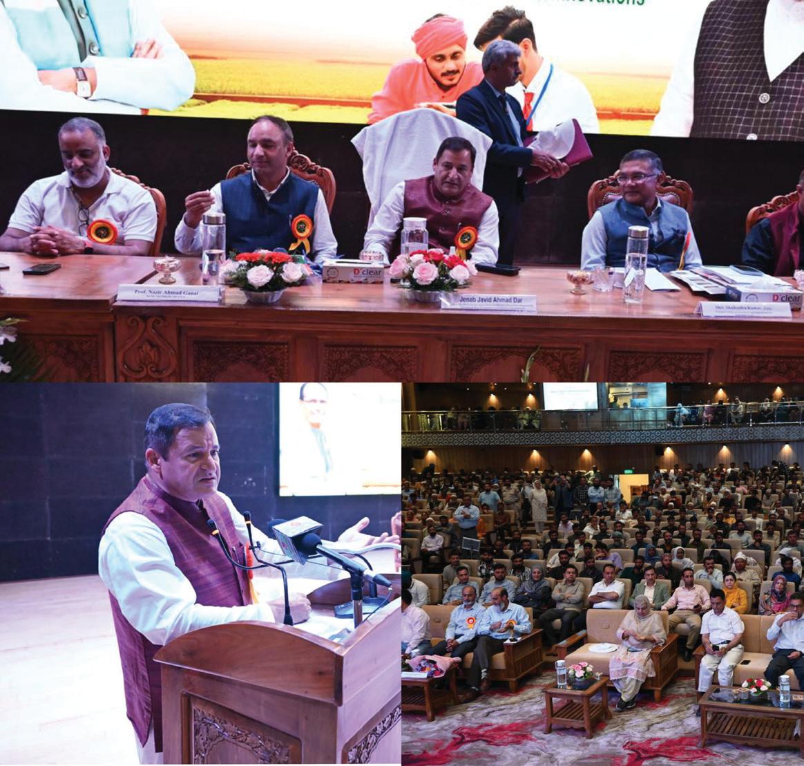 Javid Dar launches Viksit Krishi Sankalp Abhiyan at SKUAST-Kashmir