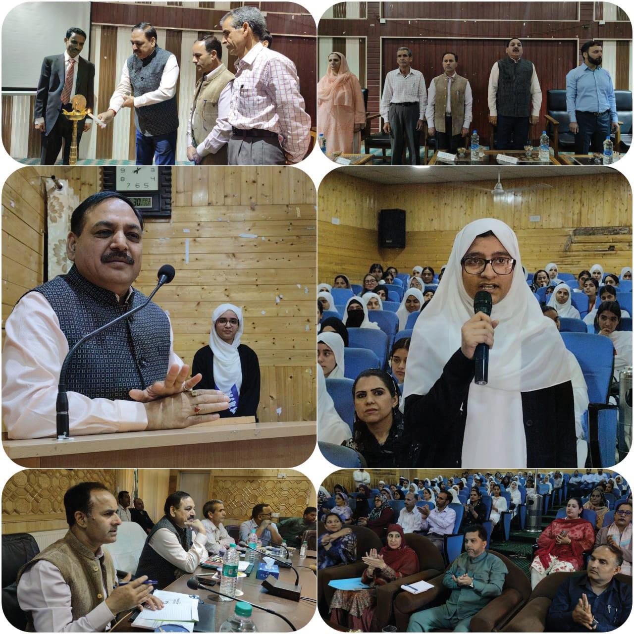 Secretary School Education, visits Srinagar Schools; emphasises student-centric reforms