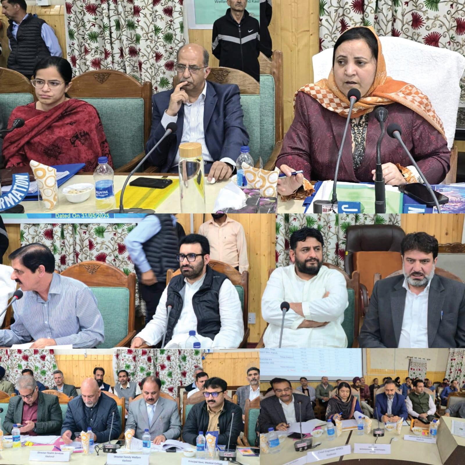 Sakeena Itoo reviews developmental profile of Kupwara district