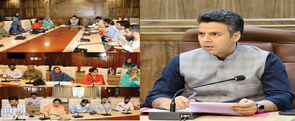 DC Srinagar chairs maiden DLIC meeting on Mission YUVA; 10 Youth venture projects approved