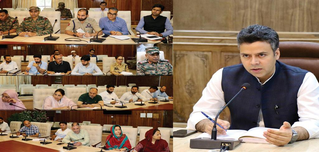 DC Srinagar reviews preparation for 'International Yoga Day'