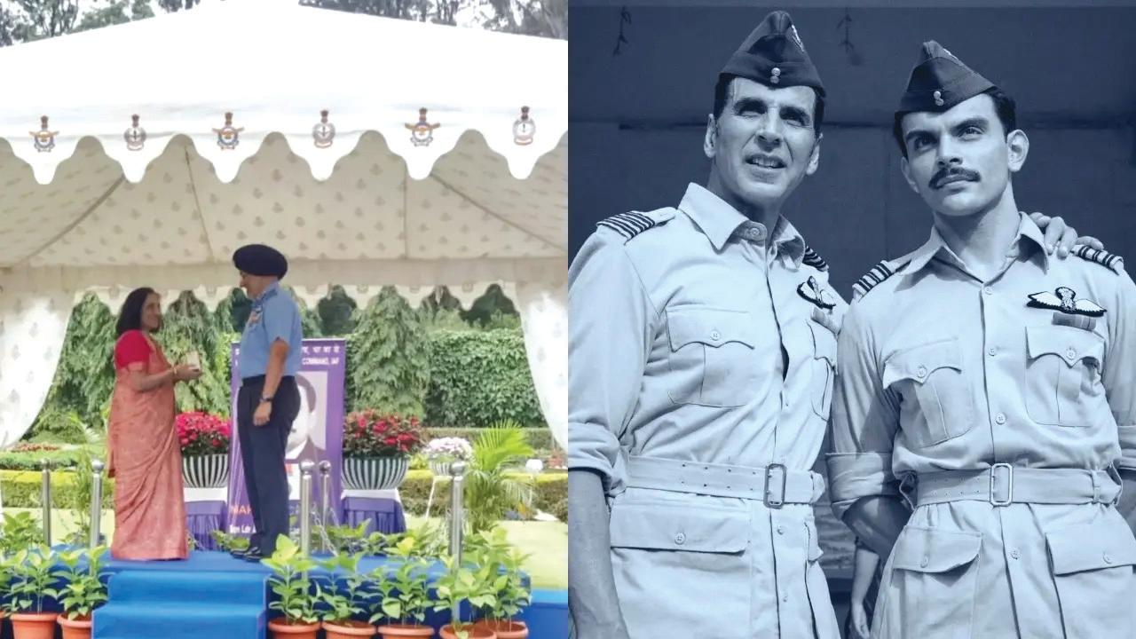 Sky Force stars Akshay Kumar and Veer Pahariya recover AB Devayya's stolen Mahavir Chakra Medal