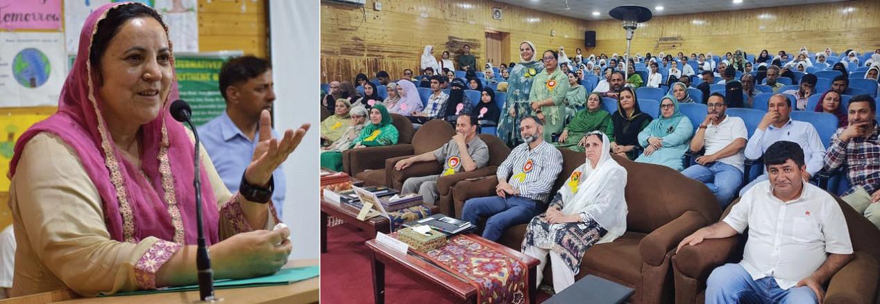 Fostering environmental stewardship among youngsters, reconnecting with nature, need of the hour: Sakeena Itoo
