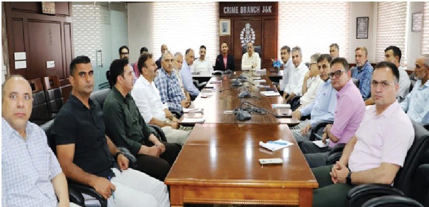 Crime Branch Kashmir (EOW) Hosts Cyber Fraud and Cybersecurity Awareness Programme to Enhance Investigative Capacities