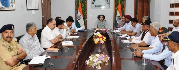 DC chairs District-Level zila Sainik Welfare Board meeting at Udhampur