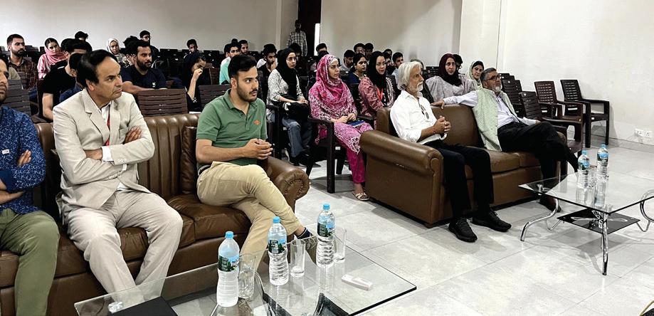 AI Visionary Dr. Vasant Dhar Delivers Insightful Seminar at Kashmir College of Engineering and Technology