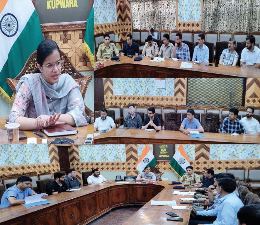 DC Kupwara reviews preparation for 'International Yoga Day'