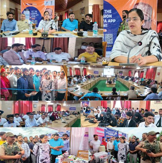 Mega Entrepreneurship Mela under Mission YUVA organised at Handwara