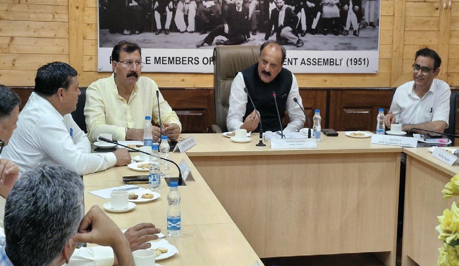 Slathia chairs maiden meeting of Ethics Committee of Legislative Assembly