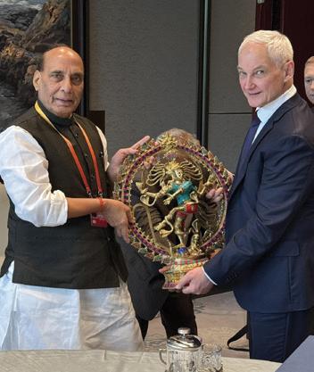 Raksha Mantri Holds Talks with Russian Counterpart at SCO Meet in China