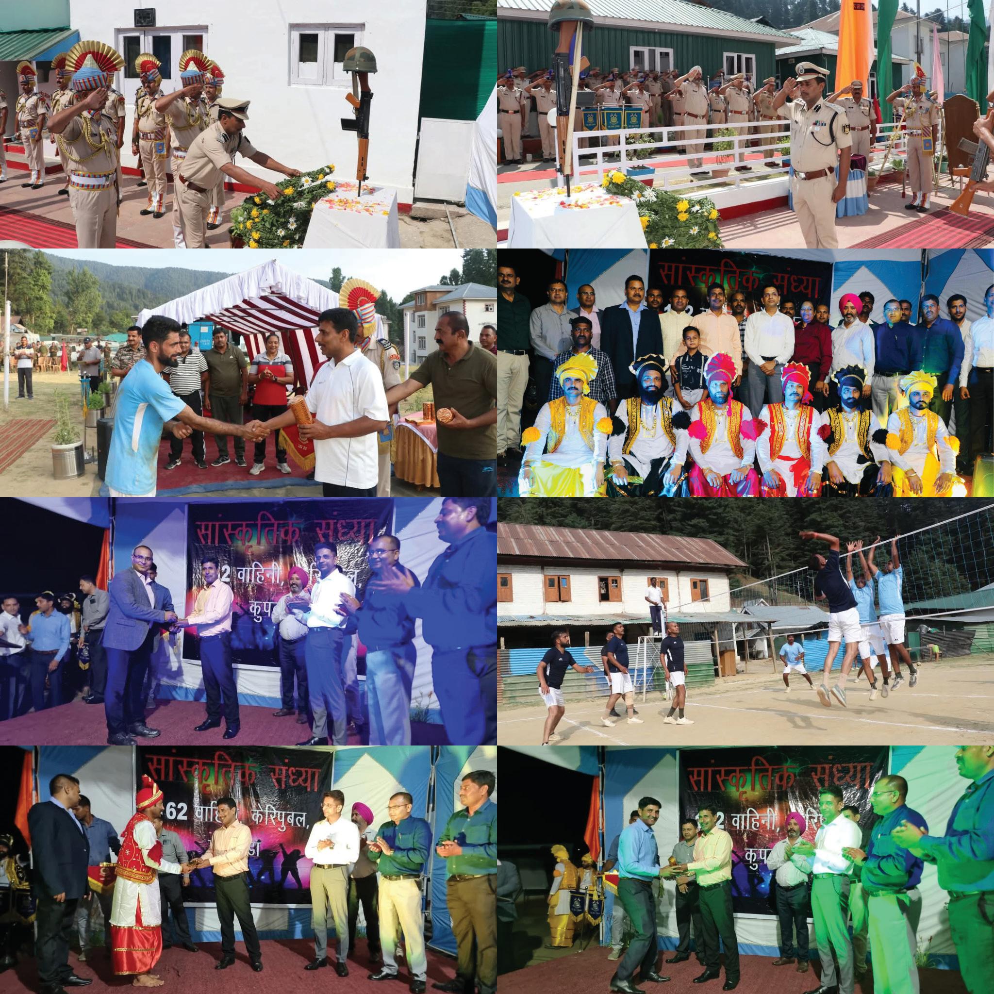 162 Battalion CRPF Celebrates Raising Day in Kupwara