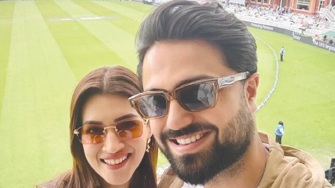 Kriti Sanon Spotted with Kabir Bahia at Lord's Test