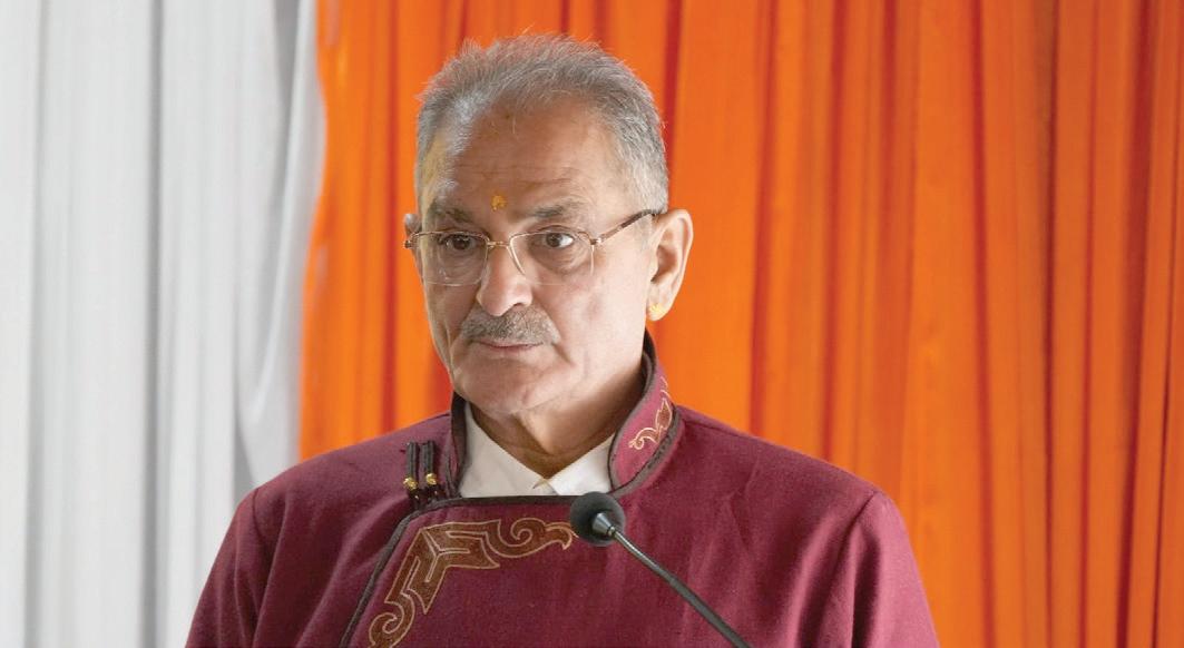 Dressed in traditional Ladakhi Goncha, Gupta sworn in as LG Ladakh
