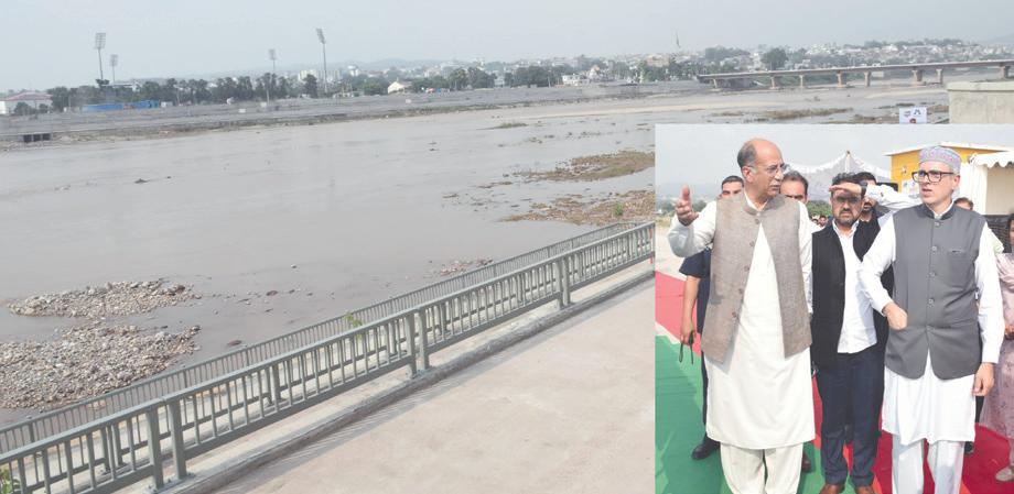 CM reviews progress of Tawi Riverfront Development Project in Jammu