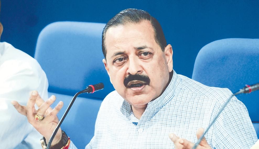 In PM Modi's rule Tiranga flying high in Kashmir: Dr Jitendra Singh