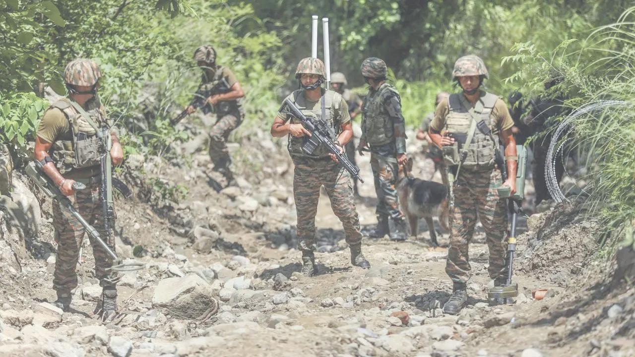 Ahead of I-Day security forces on high alert along LoC in J&K
